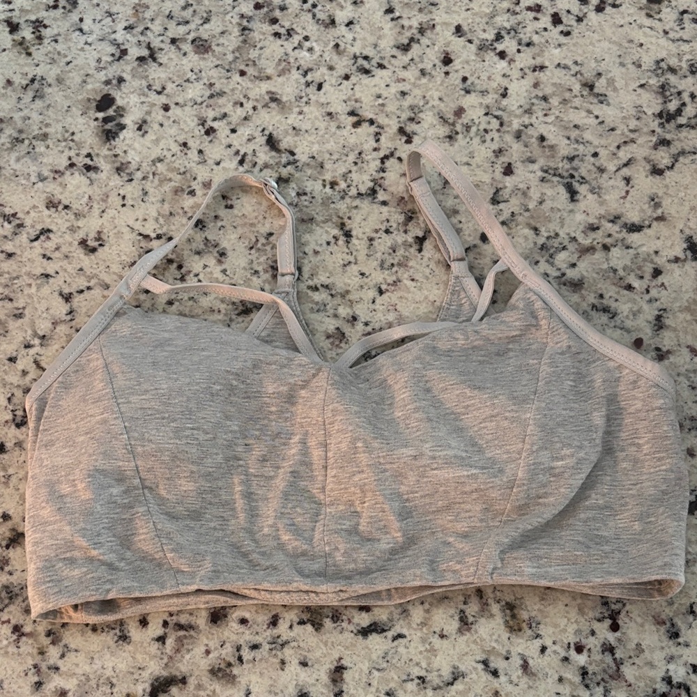 NWOT Victoria's Secret Light Gray Bralette